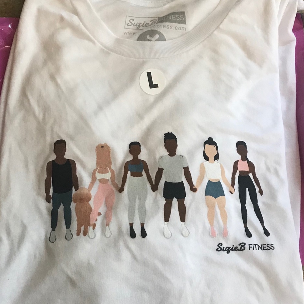 SuzieB Fitness BLM T-Shirt